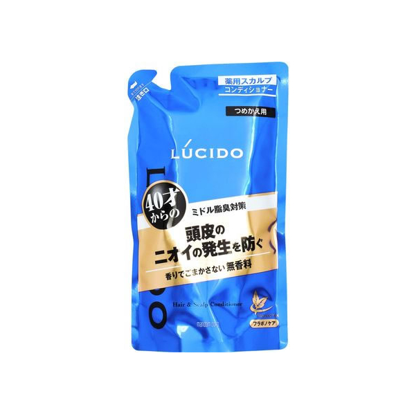 マンダム ルシード 薬用ヘア&スカルプコンディショナー つめかえ用 380g FC61873