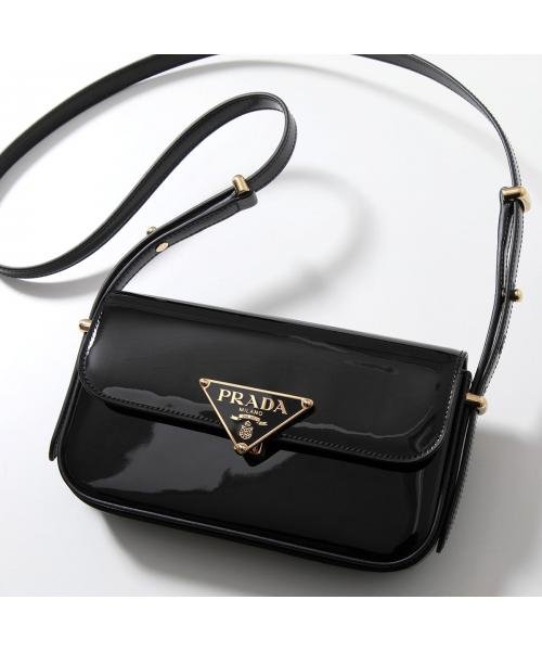 PRADA ショルダーバッグ 1BD339 069 パテントレザー