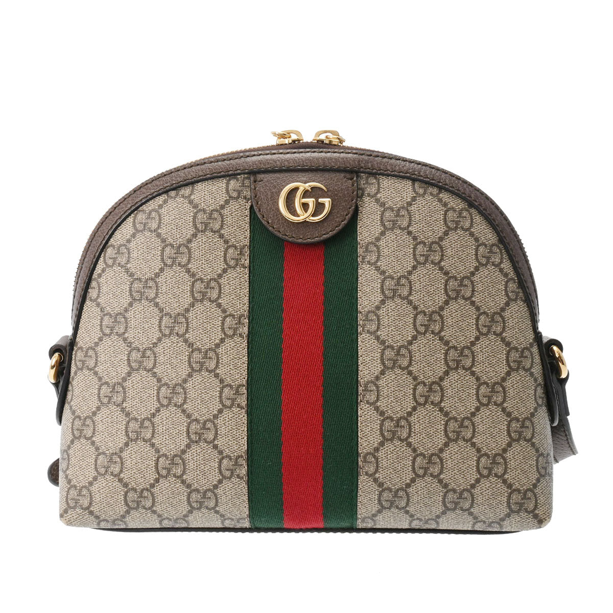 GUCCI グッチ オフィディア GGショルダーバッグ ベージュ ゴールド金具 499621 レディース PVC ショルダーバッグ Bランク 中古 