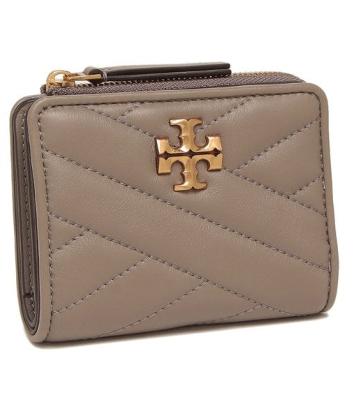 トリーバーチ 二つ折り財布 キラ ミニ財布 グレー レディース TORY BURCH 153121 082