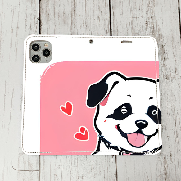 iphoneケース3-5-8 iphone 手帳 犬・イヌ・ワンちゃん 箱14 かわいい アイフォン iface