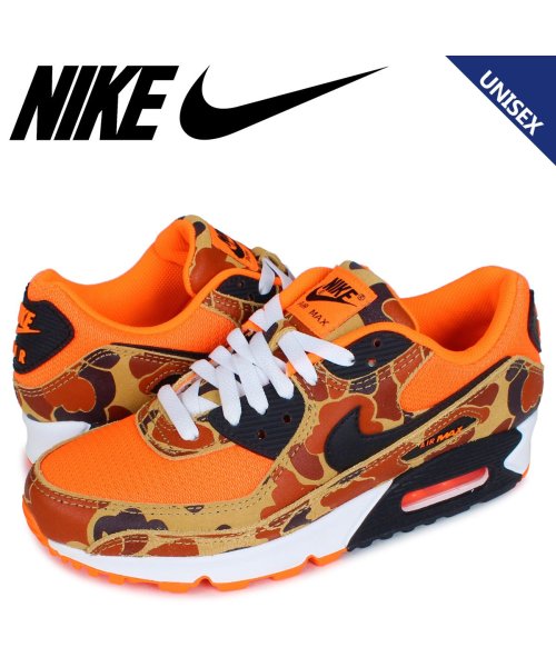 NIKE AIR MAX 90 SP ナイキ エアマックス90 スニーカー メンズ レディース 迷彩柄 カモ柄 オレンジ CW4039－800