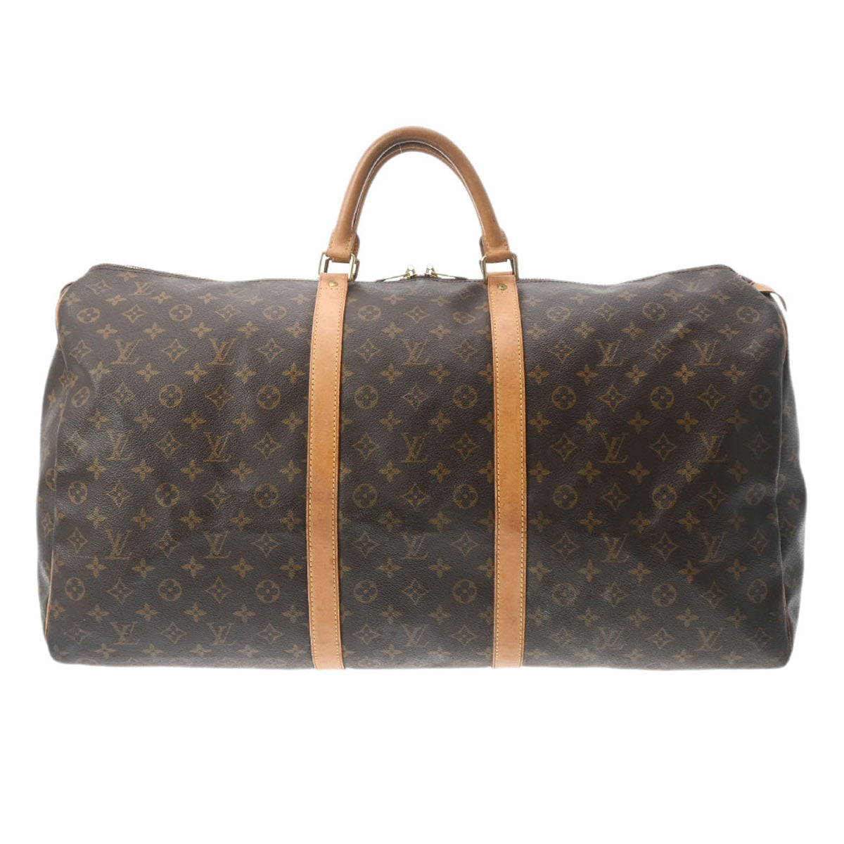 LOUIS VUITTON ルイヴィトン モノグラム キーポル 60 ブラウン M41422 ユニセックス モノグラムキャンバス ボストンバッグ Bランク 中古 