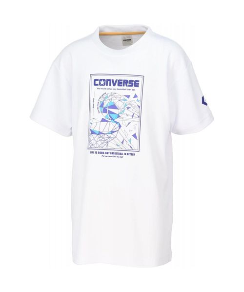 CONVERSE/4S＿JRプリントTシャツ(4S JR PRINT T－SHIRT)