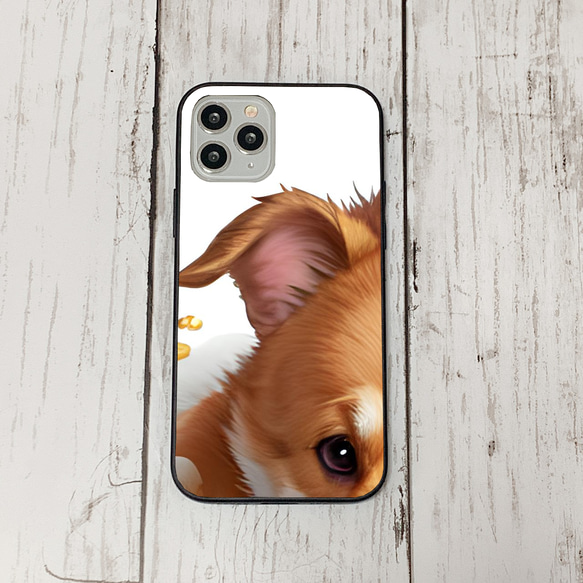 iphoneケース3-1-32 iphone 強化ガラス 犬・いぬ・ワンちゃん 箱12 かわいい アイフォン iface