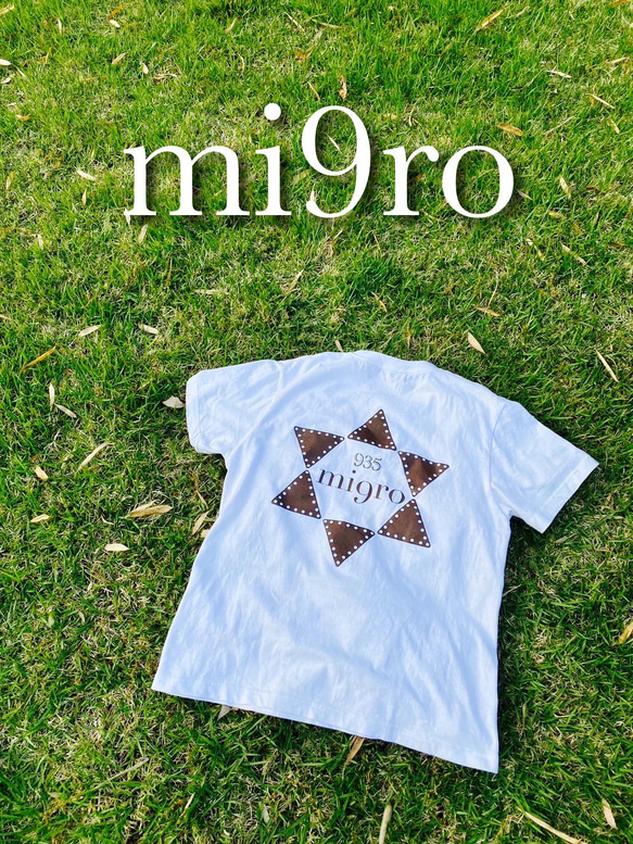 mi9roロゴ  original Tシャツ