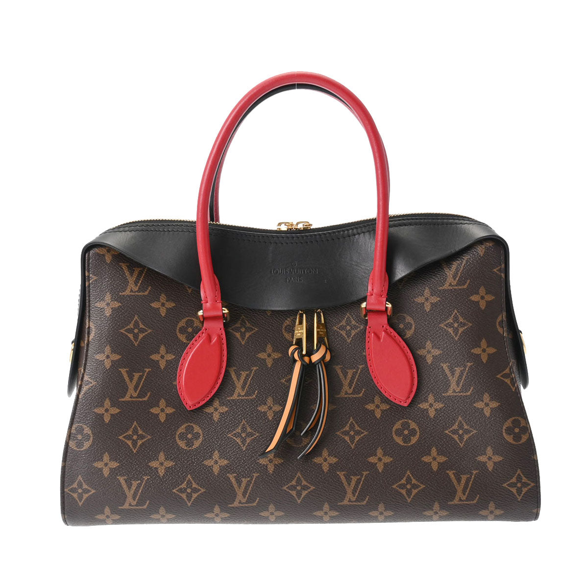 LOUIS VUITTON ルイヴィトン モノグラム テュイルリートート ノワール M41454 レディース モノグラムキャンバス 2WAYバッグ ABランク 中古 