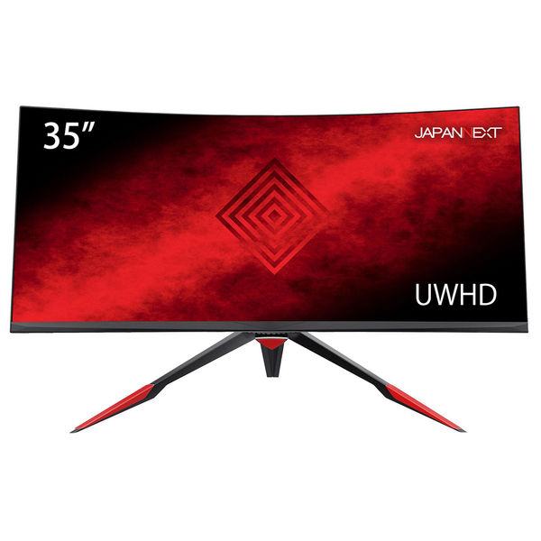 JAPANNEXT 35インチウルトラワイド液晶モニター JN-35VCG200UWHD ウルトラワイド/HDMI/DisplayPort（直送品）