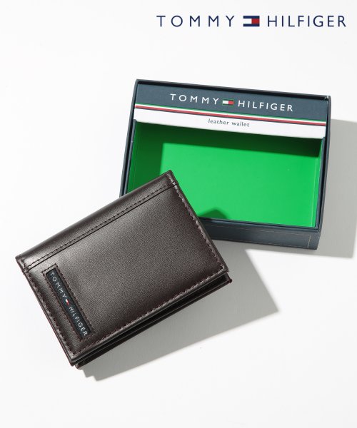 【TOMMY HILFIGER / トミーヒルフィガー】Yen Card Case カードケース 31TL20X026