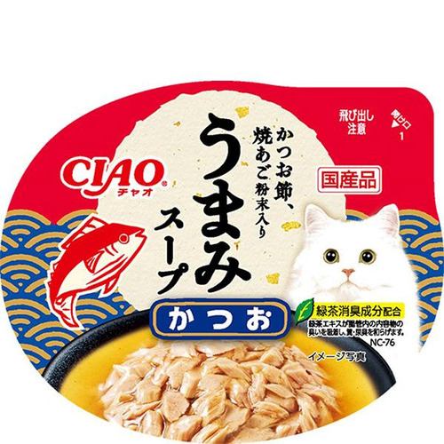 いなばペットフード CIAO 旨みスープカップ かつお 60g