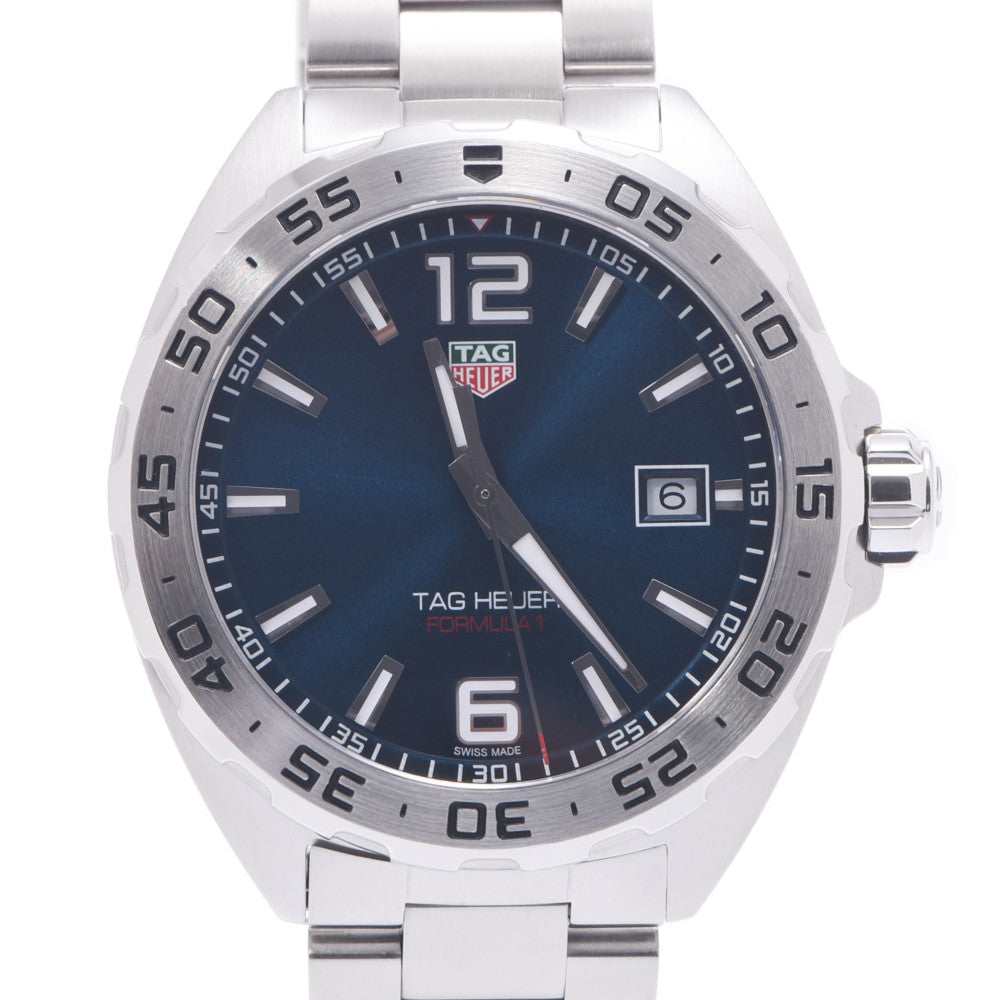 TAG HEUER タグホイヤー フォーミュラ1 WAZ1118.BA0875 メンズ SS 腕時計 クオーツ 青文字盤 Aランク 中古 