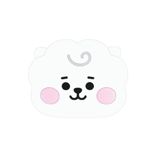 BT21 シリコンミラー 手鏡 RJ LINE FRIENDS キャラクター プレゼント 男の子 女の子 ギフト