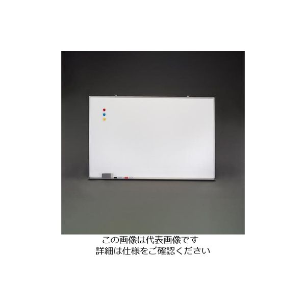 エスコ 900x600mm ホワイトボード EA761LC-90 1枚（直送品）