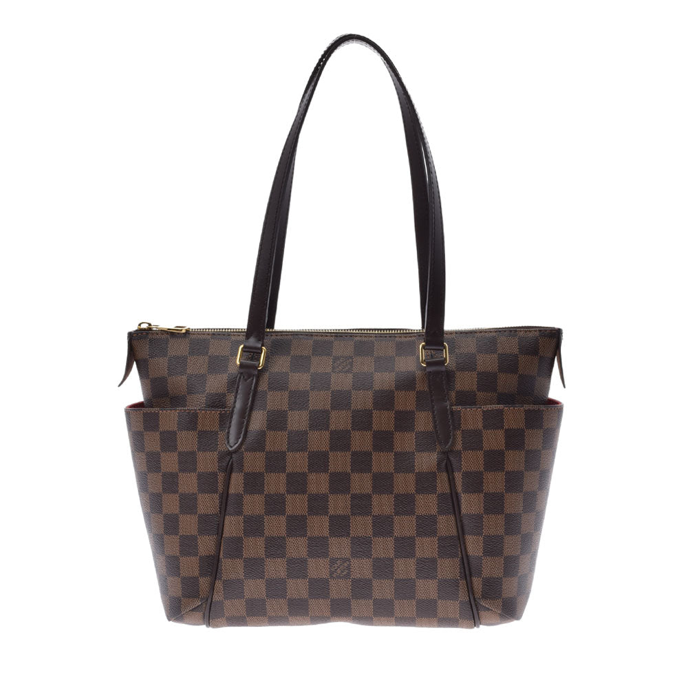 LOUIS VUITTON ルイヴィトン ダミエ トータリーPM ブラウン N41282 レディース ダミエキャンバス トートバッグ ABランク 中古 