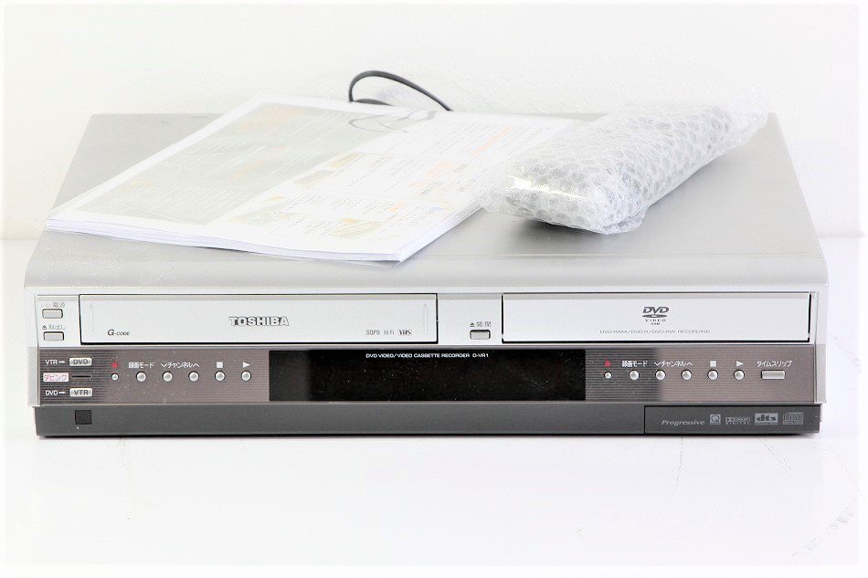 TOSHIBA D-VR1 VHS&DVDレコーダー【中古品】