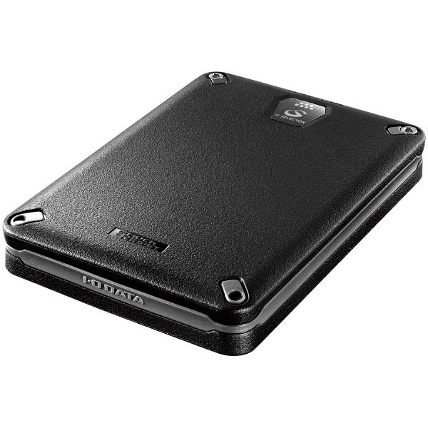 アイ・オー・データ機器 ハードウェア暗号化 耐衝撃ポータブルHDD