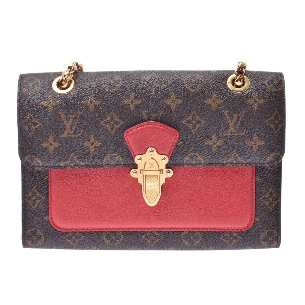 LOUIS VUITTON ルイヴィトン モノグラム ヴィクトワール スリーズ M41731 レディース モノグラムキャンバス ショルダーバッグ ABランク 中古 