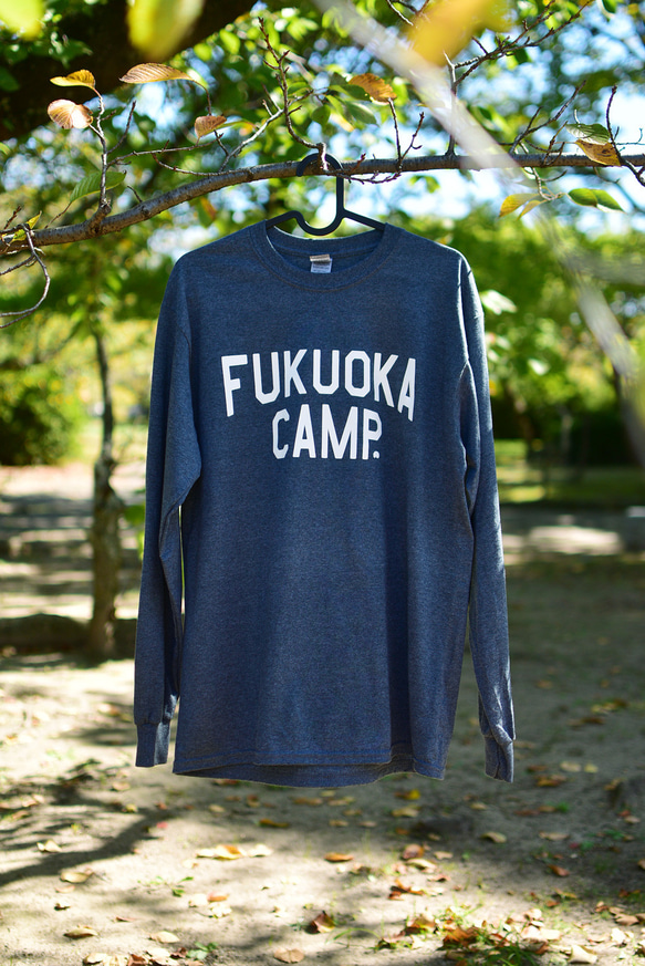 FUKUOKA CAMP Long-T（ダークグレー）