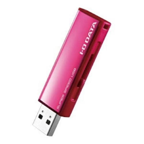 IOデータ U3-AL16GRVP USBメモリ ビビットピンク 16GB USB3.1 USB TypeA スライド式