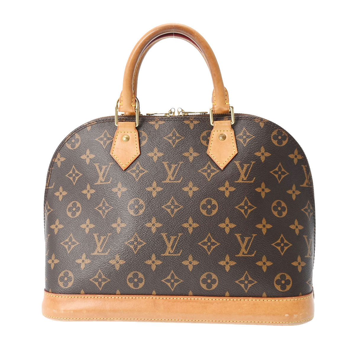 LOUIS VUITTON ルイヴィトン モノグラム アルマ  ブラウン M53151 レディース モノグラムキャンバス ハンドバッグ Bランク 中古 