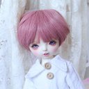 BJD 1/3 1/4  1/6人形 ドール用ウィッグ カツラ 耐熱 ハンドメイドzxww-334