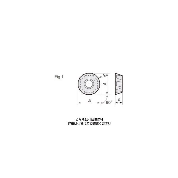 住友電工ハードメタル　チップ（SEC-ウェーブラジアスミルWRCX型用）