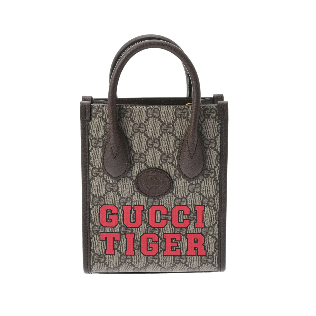 【2024年最新】 GUCCI グッチ インターロッキング ミニトート GUCCI TIGER 2WAY ベージュ 671623 レディース GGスプリームキャンバス ハンドバッグ 未使用 