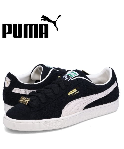 PUMA プーマ スウェード ファットレース スニーカー メンズ スエード SUEDE FAT LACE ブラック 黒 393167－03