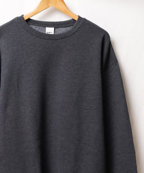 【W】【it】【LOS ANGELES APPAREL】【US－LA－F96】LA APPAREL Flex Fleece Dropped Shoulder C