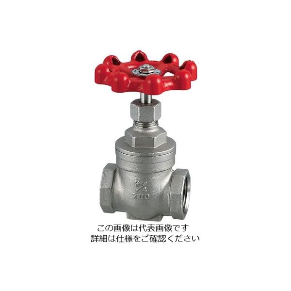 エスコ Rc 3/4” ゲートバルブ(ステンレス製) EA470BL-6 1個（直送品）