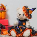 ハロウィンワンピースベア  22cm