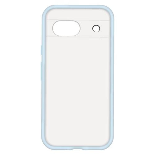 グルマンディーズ GGL-20LBL IIII fit Clear Google Pixel 8a対応ケース ライトブルー