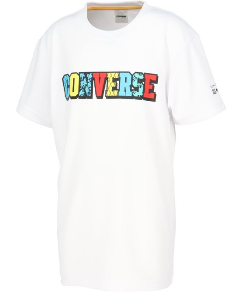 CONVERSE コンバース バスケット ジュニアプリントTシャツ 半袖 トップス バスケ ミニ