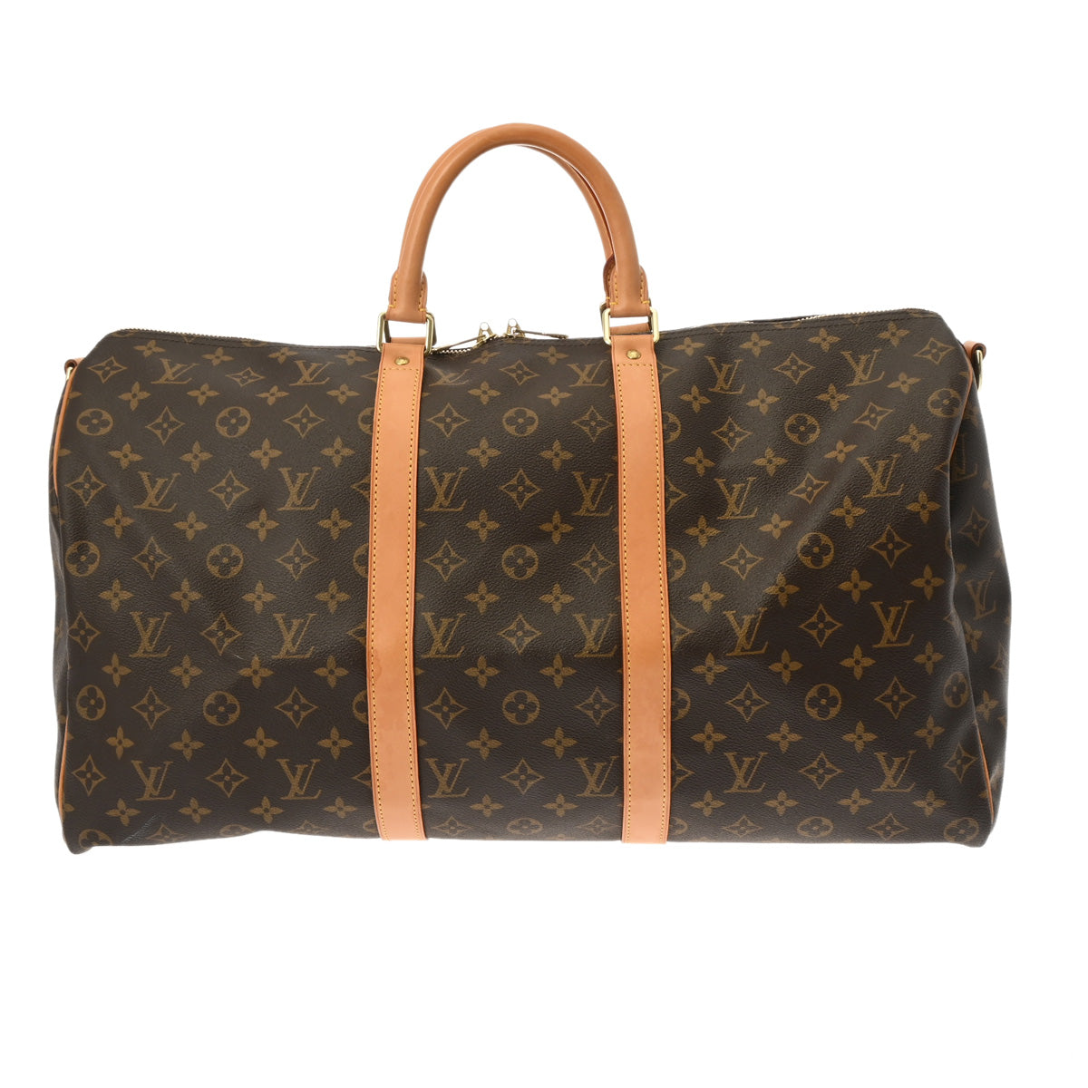 LOUIS VUITTON ルイヴィトン モノグラム キーポル バンドリエール 50 ブラウン M41416 ユニセックス モノグラムキャンバス ボストンバッグ ABランク 中古 