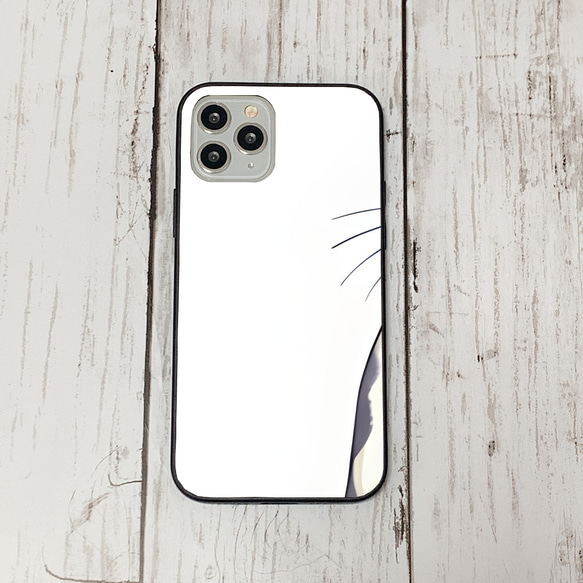 iphoneケース2-5-50 iphone 強化ガラス ねこ・猫・ネコ 箱1 かわいい アイフォン iface