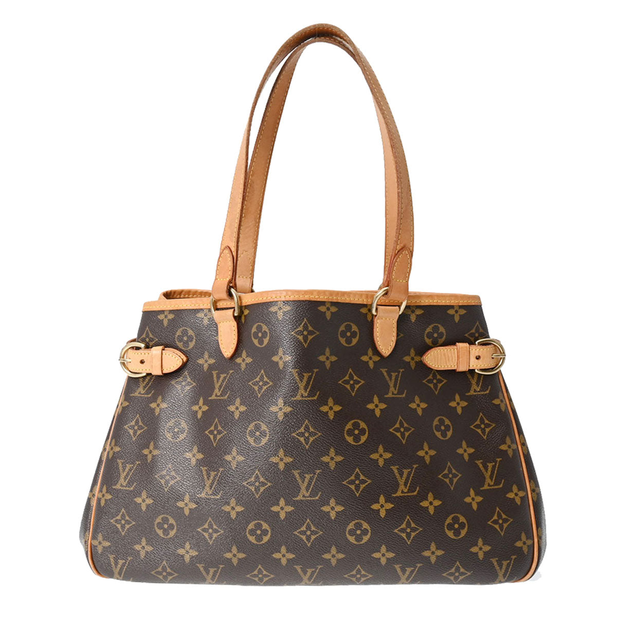 LOUIS VUITTON ルイヴィトン モノグラム バティニョール オリゾンタル ブラウン M51154 レディース モノグラムキャンバス トートバッグ Bランク 中古 