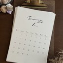 1月始まり【Renewal】2024Calendar A4size