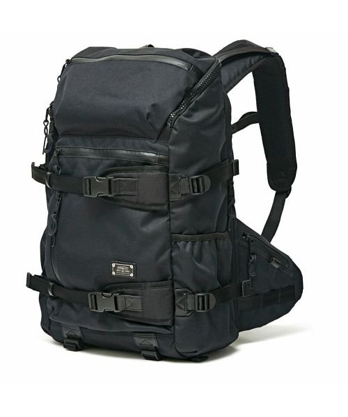 AS2OV / アッソブ DOBBY 305D ROUNDZIP BACKPACK BLACK