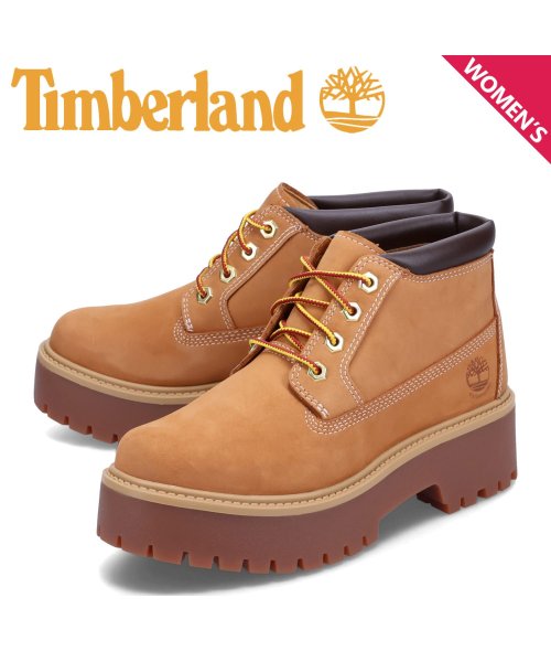 ティンバーランド Timberland ブーツ チャッカブーツ プレミアム ウォータープルーフ プラットフォーム レディース 厚底 防水 PREMIUM WP