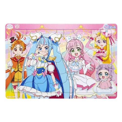 ひろがるスカイ！プリキュア アニメキャラクター 知育玩具 パズル45ピース A柄