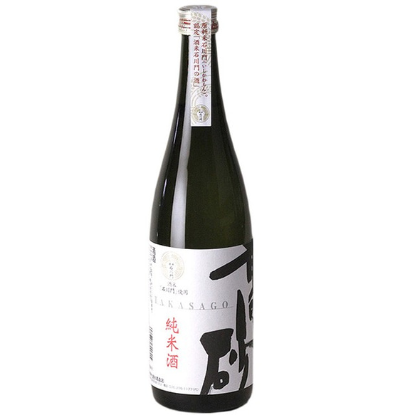 高砂　純米酒 石川門 1800ml