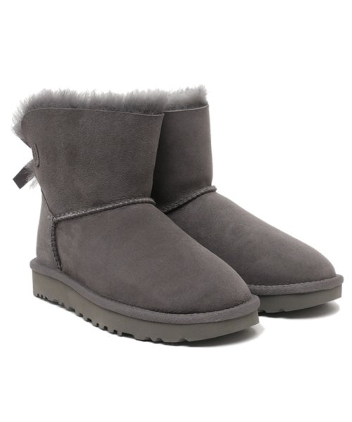 アグ ブーツ ミニ ベイリー ボウ グレー レディース UGG 1016501 GREY