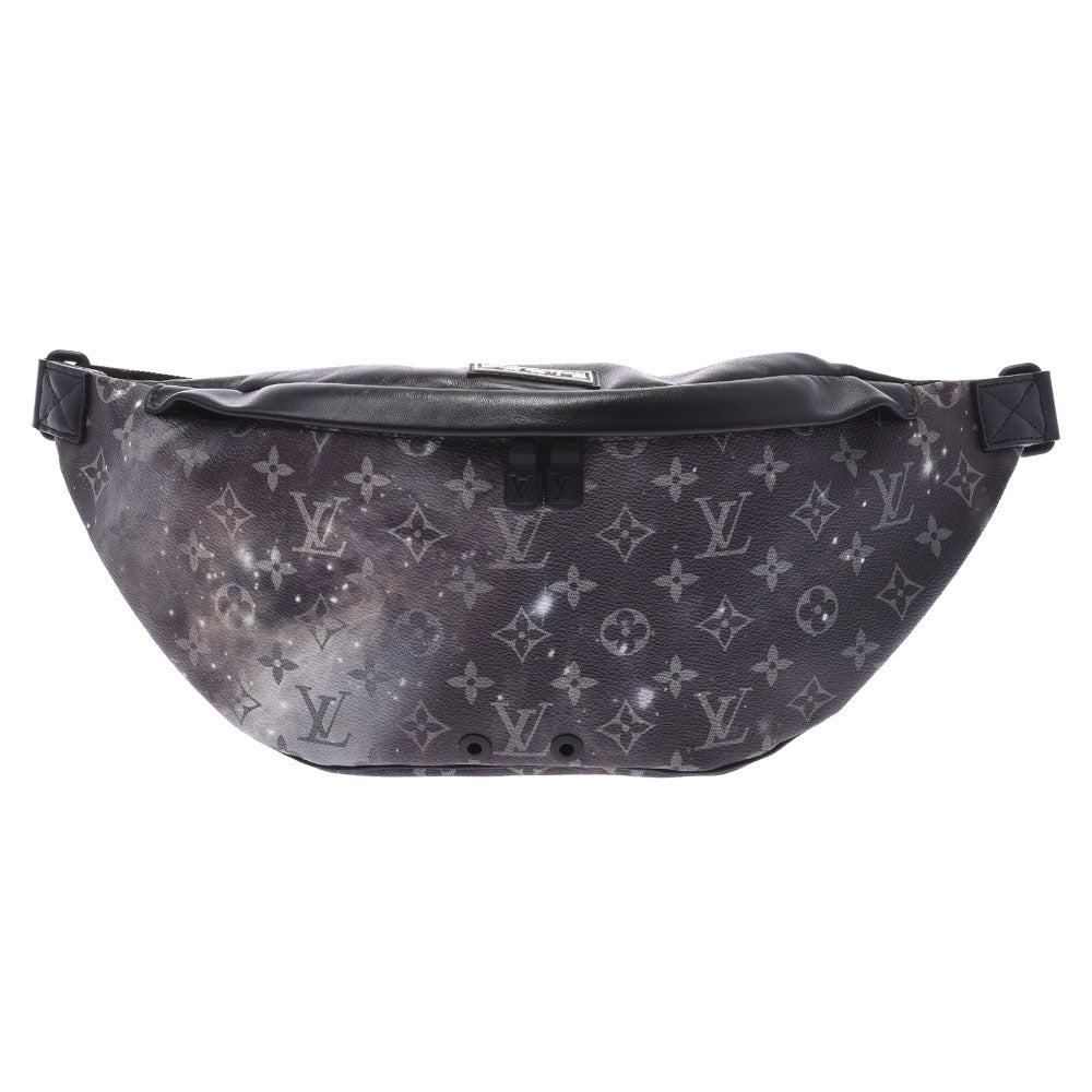 LOUIS VUITTON ルイヴィトン モノグラム ギャラクシー ディスカバリーバムバッグ 黒系 M44444 メンズ モノグラムギャラクシーキャンバス ボディバッグ ABランク 中古 