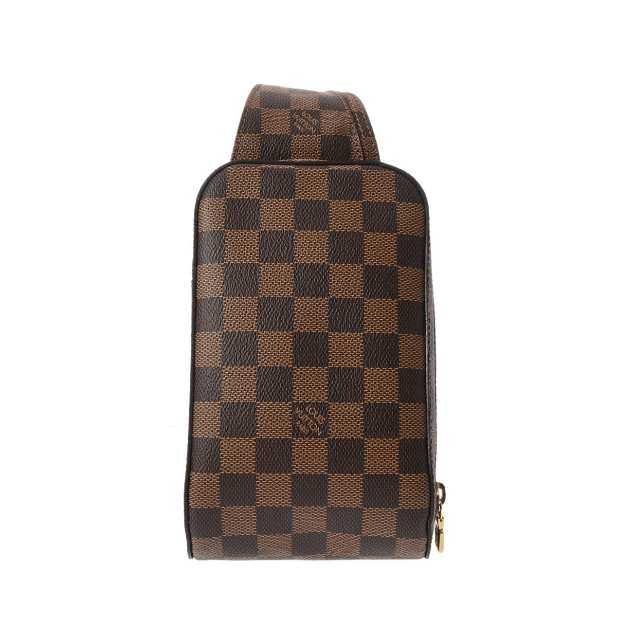 LOUIS VUITTON ルイヴィトン ダミエ ジェロニモス ボディバッグ  ブラウン N51994 ユニセックス ダミエキャンバス ショルダーバッグ Aランク 中古 