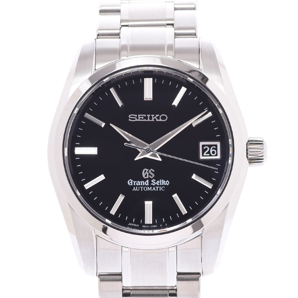 SEIKO セイコー グランドセイコー 裏スケ SBGR053 メンズ SS 腕時計 自動巻き 黒文字盤 Aランク 中古 