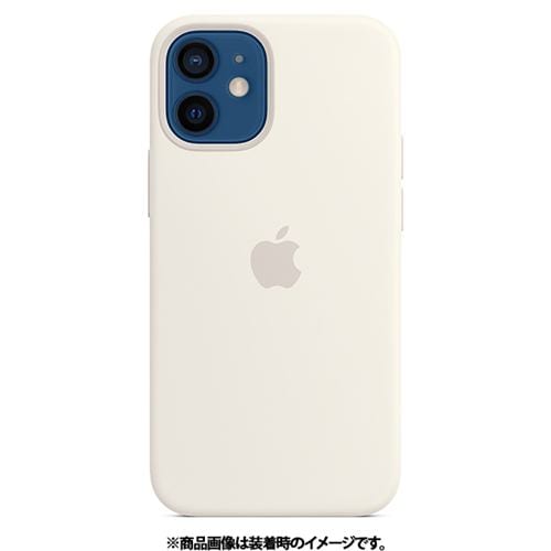 アップル Apple MHKV3FE/A iPhone 12 mini シリコーンケース ホワイト