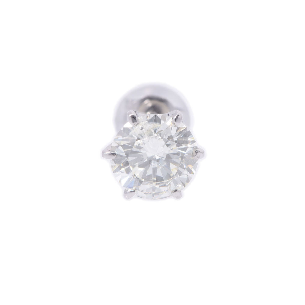 その他 片耳用 ハーフピアス 一粒ダイヤ ダイヤ1.008ct L-I1-VG ユニセックス Pt900プラチナ ピアス Aランク 中古 