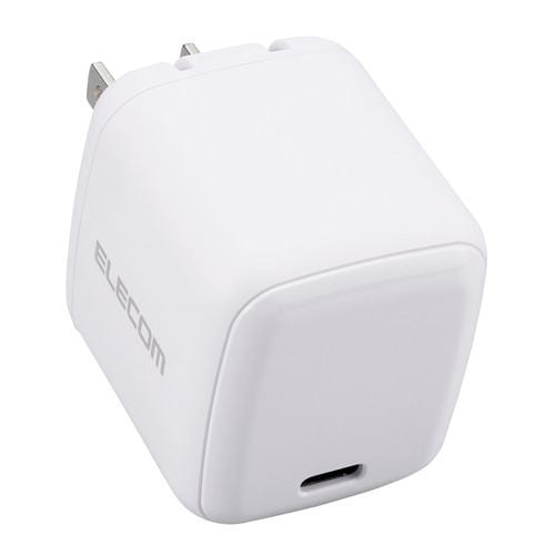 エレコム MPA-ACCP8565WH USB Power Delivery 65W AC充電器(C×1)PCスマホタブレット対応 ホワイト