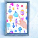 『perfume bottle puzzle』イラストポストカード3枚セット