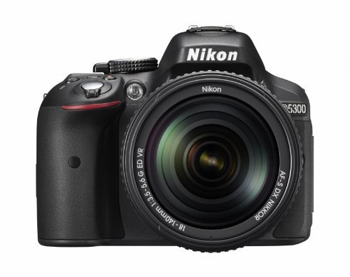 Nikon デジタル一眼レフカメラ  D5300 18-140VR レンズキット ブラック D5300LK18-140VRBK 【!中古品!】